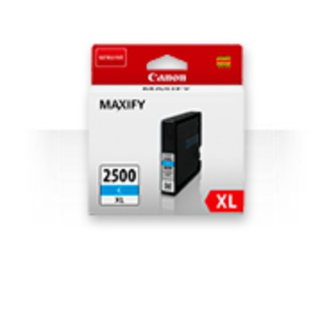 CANON CART INK CIANO PGI-2500XL PER MAXIFY MB4050, MB5050, MB5350