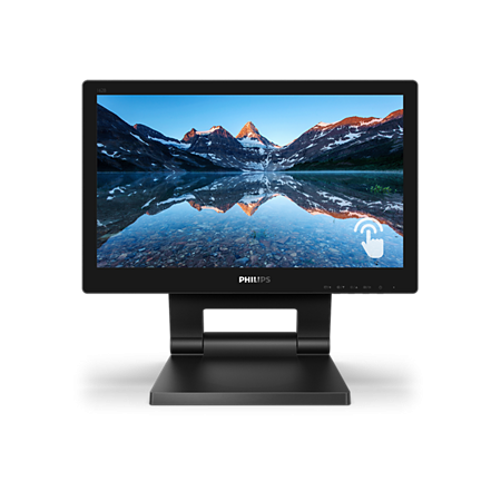 PHILIPS MONITOR TOUCH 15,6 1366x768, IP54, 1O PUNTI TOCCO, VGA/DVI/DP/HDMI, MULTIMEDIALE
