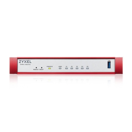 ZYXEL FIREWALL 5P GBE 2P GBPS WAN-VPN 20 IPSEC 15 SSL - INCL.1Y SECURITY PACK