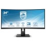 PHILIPS MONITOR CURVO 34 VA 21:9 WQHD 5MS 300CDM, DP/HDMI, USB-C, ALTEZZA, MULTIMEDIALE
