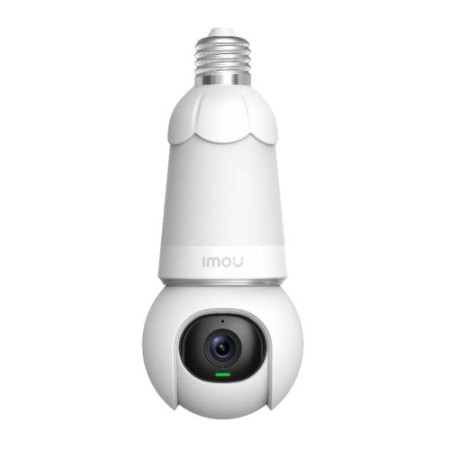 IMOU BULB CAM 2K TELECAMERA E27 MOTORIZZATA CON LUCE LED, SIRENA E SMART TRACKING. VISIONE NOTTURNA