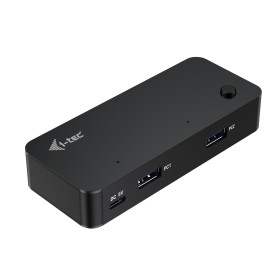 I-TEC HUB KVM UNIVERSALE, 2X USB-C, 2X USB-A 3.0 PORT