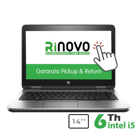 RINOVO NB HP REFURBISHED 640 840 G3 I5-6X00 DDR 16GB SSD 480GB TOUCH W10P GRADE A 1Y