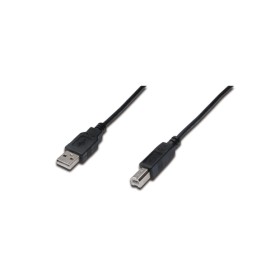 DIGITUS CAVO USB 2.0, A/B, M/M, NERO, 1,8MT