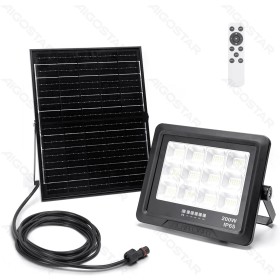 Faretto LED Solare Aigostar 200 W | 2000 lm – 6500 K – IP65 Esterno