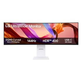 LG MONITOR CURVO 49 LED NANO IPS 32:9 DUAL QHD 5MS 400 CDM, DP/HDMI, MULTIMEDIALE, BIANCO
