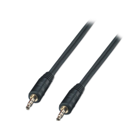 LINDY CAVO AUDIO JACK 3.5MM, M/M, 2MT, NERO