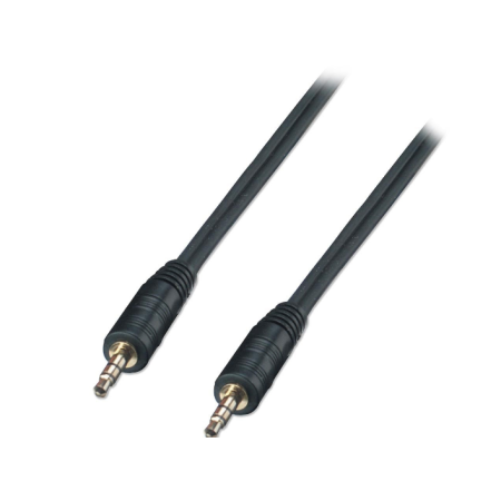 LINDY CAVO AUDIO JACK 3.5MM, M/M, 2MT, NERO