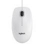 LOGITECH MOUSE OTTICO USB B100 BIANCO RETAIL, 800 DPI