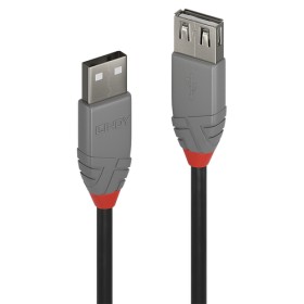 LINDY CAVO PROLUNGA 2M USB 2.0 KABEL AM/AF ANTHRA