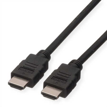 ROLINE GREEN CAVO HDMI HIGH SPEED CABLE E ETHERNET, M M, BLACK, 2M