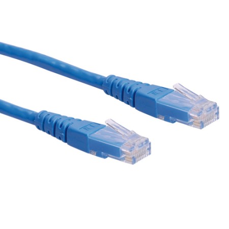 ROLINE CAVOUTP PATCHCORD CAT.6, CLASS E, BLU, 5M