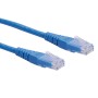 ROLINE CAVOUTP PATCHCORD CAT.6, CLASS E, BLU, 5M
