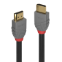 LINDY CAVO HDMI CON TRIPLA SCHERMATURA HIGH SPEED ANTHRA LINE 3MT SUPPORTA RISOLUZIONI UHD