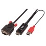 LINDY CAVO HDMI A VGA 1M
