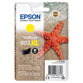 EPSON CARTUCCIA INK GIALLO, STELLA MARINA, 603 XL