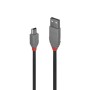 LINDY 3M USB 2.0 KABEL A/MINI-B, ANTHRA