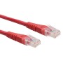 ROLINE CAVO UTP PATCHCORD CAT.6/CLASS E, ROSSO, 0.3M