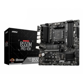 MSI MB AMD B550M PRO-VDH, B550 ,AM4,4DDR4,1PCI-EX16, 2PCI-EX1, 2M.2, 4SATA3,7USB3.2 GEN1, 6USB