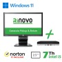 RINOVO HP ULTRA MINI PC DM REFURBISHED 600800 G3 I5-7X00 16GB 256GB W11P+MONITOR HP LA2306X +NORTON