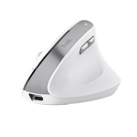 TRUST MOUSE BAYO II ERGONOMICO WIRELESS, BIANCO