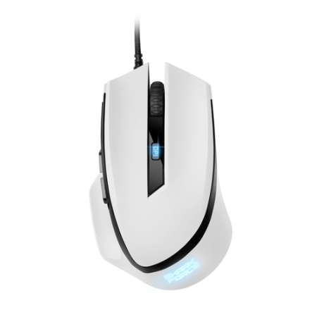 SHARKOON MOUSE GAMING SHARK-FORCE2-WH, 4200 DPI, USB, 1.8MT, BIANCO