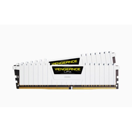 CORSAIR RAM VENGEANCE LPX 16GB 2x8GB DDR4 3200 PC4-25600 C16 1.35V DESKTOP MEMORY - WHITE