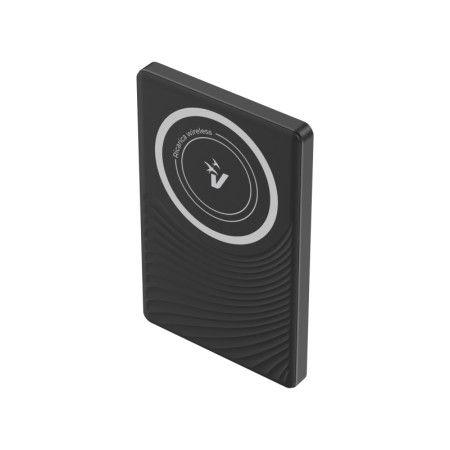 VULTECH POWERBANK MAGSAFE, SCHERMO LCD 5000 MAH TYPE C, RICARICA WIRELESS FINO 15W, PD20W, NERO