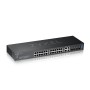 ZYXEL SWITCH MANAGED LAYER 3 LITE, 24X GB, 4 SFP, FANLESS DESKTOP/RACK, NFLEX