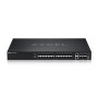 ZYXEL SWITCH MANAGED LAYER 3 LITE, 24X SFP GB, 2X 10G, 4 SFP+, RACK, NFLEX