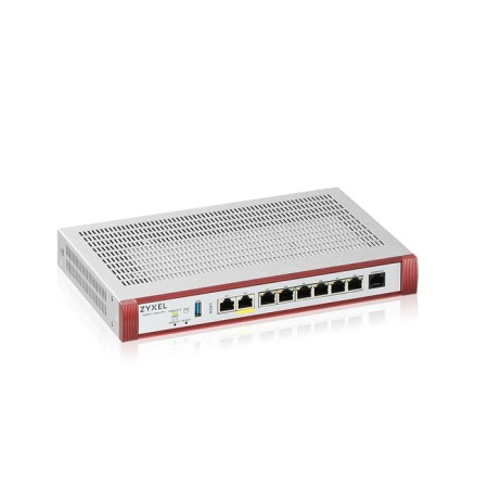 ZYXEL FIREWALL CONS. 50 UTENTI, BANDA FINO A 5GB, 1P2,5GBPOE+1P2,5GB+6PGB LAN/WAN, DESKTOP/RACK, 1Y