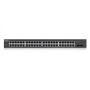 ZYXEL SWITCH WEB MANAGED 48X GB (24X POE EROG.FINO 170W), 2X SFP GB, RACK