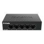 D-LINK SWITCH 5 PORTE GIGABIT UNMANAGED ETHERNET METAL HOUSING