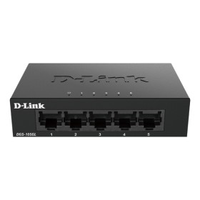 D-LINK SWITCH 5 PORTE GIGABIT UNMANAGED ETHERNET METAL HOUSING