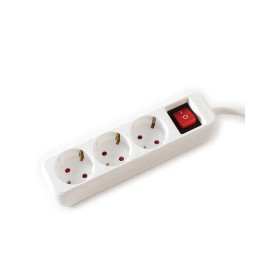 VALUE POWER STRIP, 3X, CON INTERRUTTORI, BIANCO, 1.5M, SHUKO