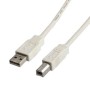 ROLINE CAVO USB2.0 CABLE, A - B, M/M, 1.8M