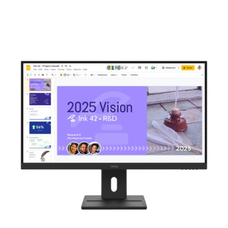 LENOVO MONITOR 27 LED IPS 16:9 QHD 6MS 350 CDM, PIVOT, DP/HDMI, MULTIMEDIALE, E27Q-40