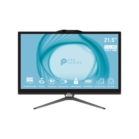 MSI PC AIO 21,5" TOUCH WHITE Pentium G7400 4GB 128GB SSD WIN 11 PRO