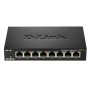 D-LINK SWITCH 8 PORTE GIGABIT CASE METALLICO