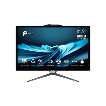 MSI PC AIO 21,5" BLACK TOUCH i5-14400 16GB 512GB SSD WIN 11 PRO