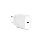 VULTECH CARICATORE ADATTATORE UNIVERSALE 1 Porta Type-C PD33 QC 3.0 GaN 33W PPS BIANCO