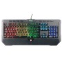 ITEK TASTIERA GAMING, MEMBRANA, RGB, MULTIMEDIALE