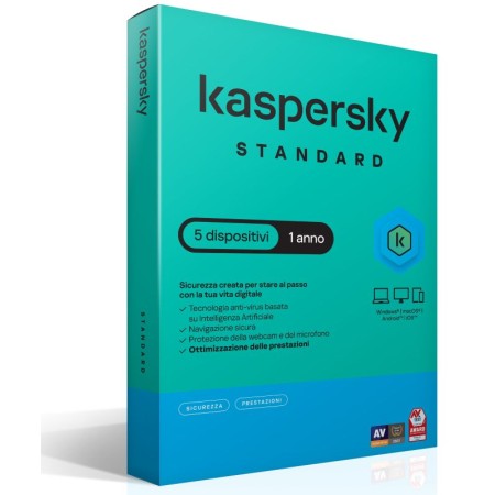 KASPERSKY STANDARD 5DEV 1Y SUPERSLIMBOX IT