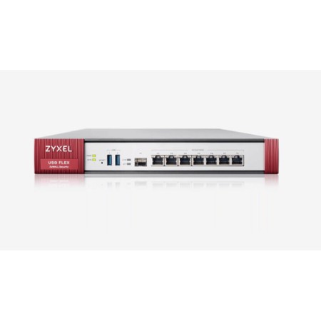 ZYXEL FIREWALL USG FLEX 200 SECURITY GATEWAY 2XWAN, 2XLAN, 2XUSB, VPN 40 IPSEC/L2TP, 60 SSL, AMAZON VPC, SSL INSPECTION, PCI DS