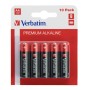 VERBATIM ALKALINE BATTERY AA 10-PACK (HANGCARD)