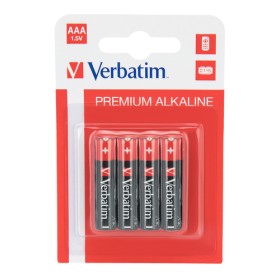 VERBATIM ALKALINE BATTERY AAA 4-PACK (HANGCARD)