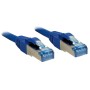 LINDY CAVO DI RETE CAT.6A S/FTP LSZH BLU, 2M