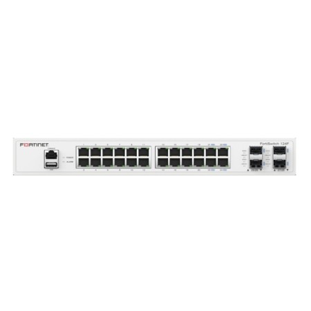 FORTISWITCH-124F FORTISWITCH-124F SWITCH CON 24 P. GE + 4 P. SFP+  + 1 P. CONSOLE RJ45