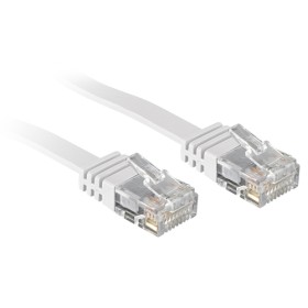 LINDY CAVO DI RETE CAT.6 U/UTP FLAT BIANCO, 1M