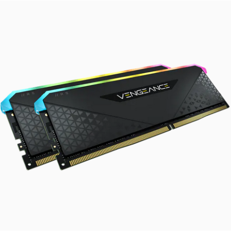 CORSAIR RAM VENGEANCE RGB RS 16GB 2x8GB DDR4 3200 PC4-25600 C16 1.35V DESKTOP MEMORY